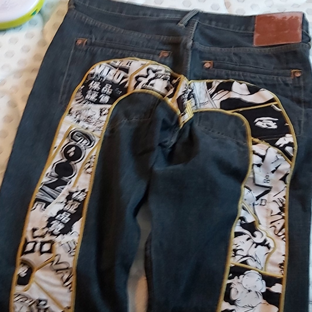 very rare evisu jeans